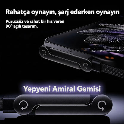 PrimeKablo Standlı Şarj Kablosu