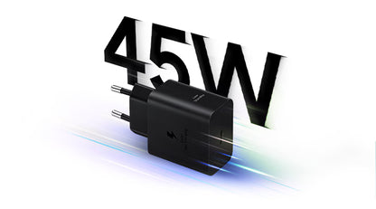 PrimeKablo 45W HIZLI SİYAH TYPE-C ADAPTÖR